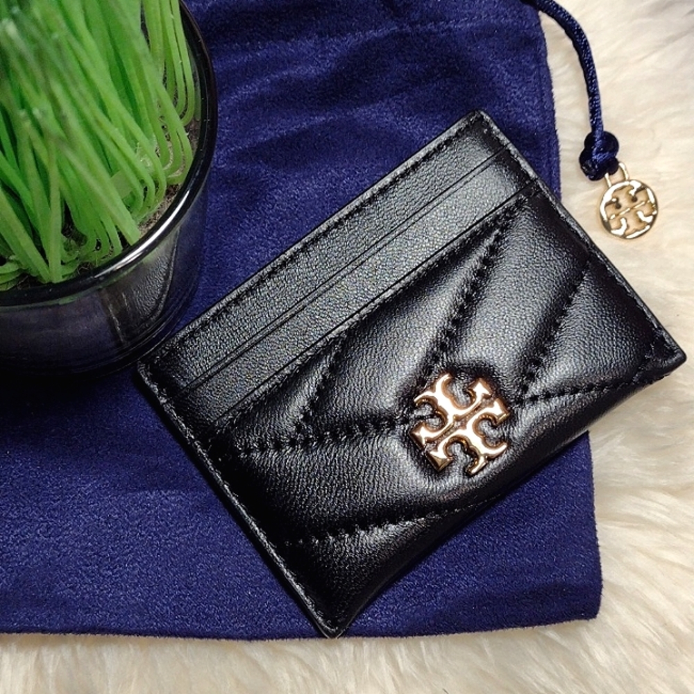 Tory Burch Kira Chevron Card Case